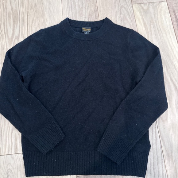 Crewcuts Kid’s Cashmere Crewneck Sweater 8-9 - Picture 2 of 2